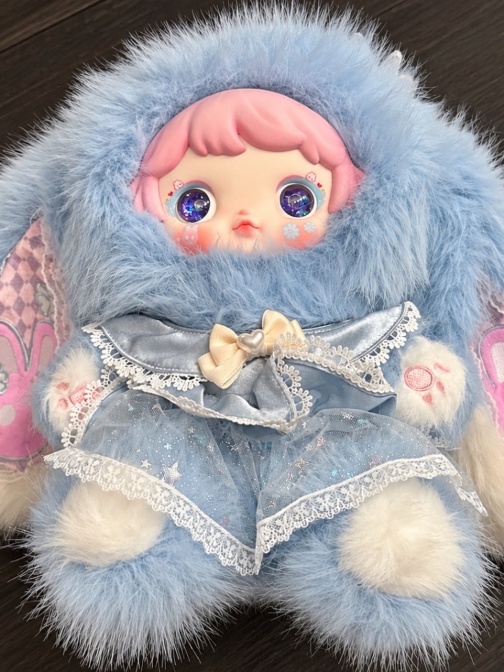 Micoco 600% Lolita Dream Garden Bride of the Night Blue Plush Rotating Eyes